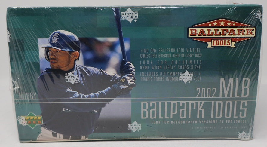 2002 Upper Deck MLB Ballpark Idols Baseball Box (24/5 +1)
