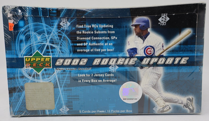 2002 Upper Deck Rookie Update Baseball Box (Hobby)