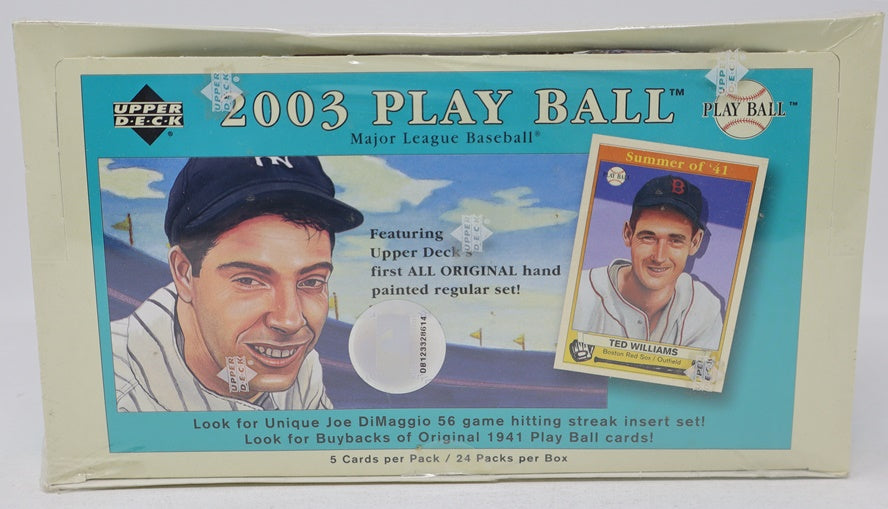 2003 Upper Deck Play Ball Baseball Box (Hobby)