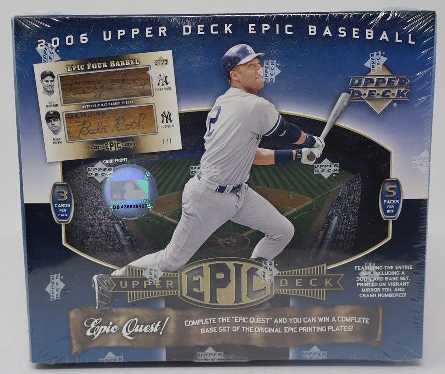 2006 Upper Deck Epic Baseball Box (Hobby)