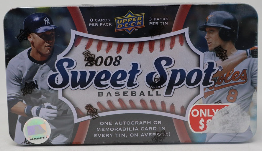 2008 Upper Deck Sweet Spot Baseball Box (Tin) (3/8)