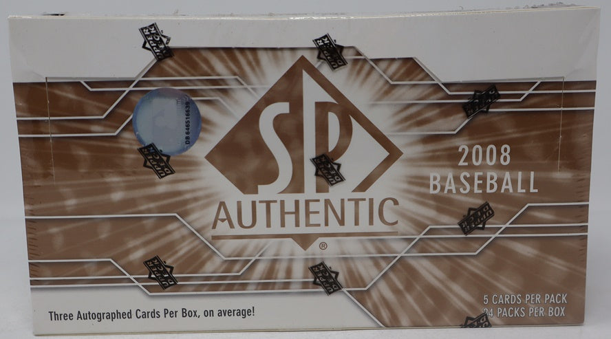 2008 Upper Deck SP Authentic Baseball Box (Hobby)