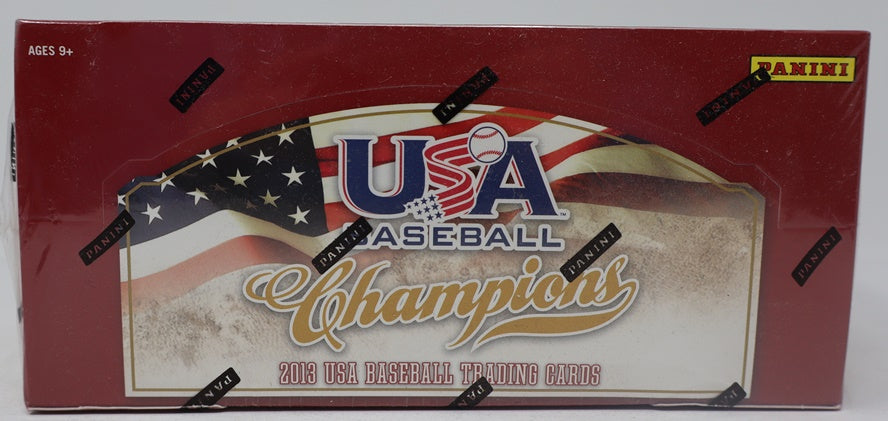 2013 Panini USA Baseball Champions Box  (24/8)