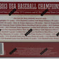 2013 Panini USA Baseball Champions Box  (24/8)