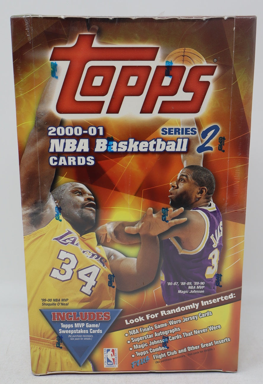 2000/01 Topps Basketball Series 2 Box (Retail) (36/10)