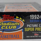 1992/93 Topps Stadium Club Basketball Series 2 Box (36/15)