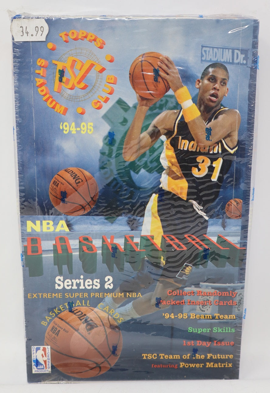 1994/95 Topps Stadium Club Basketball Series 2 Box (24/12)