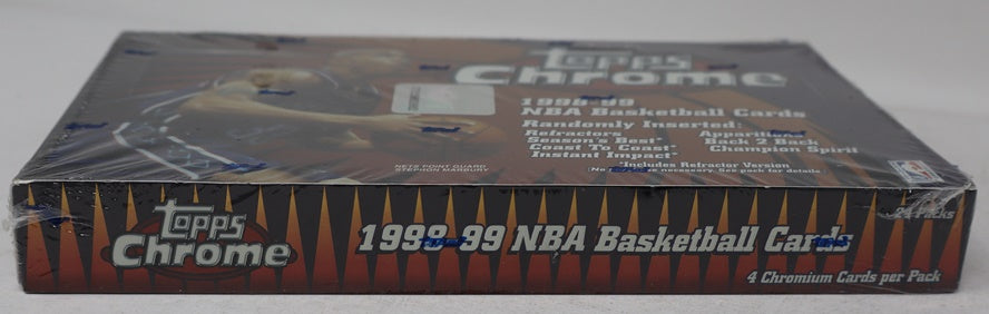 1998/99 Topps Chrome Basketball Box (Retail) (24/4)