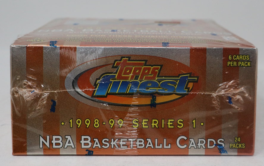 1998/99 Topps Finest Basketball Series 1 Box (Hobby) (24/6)
