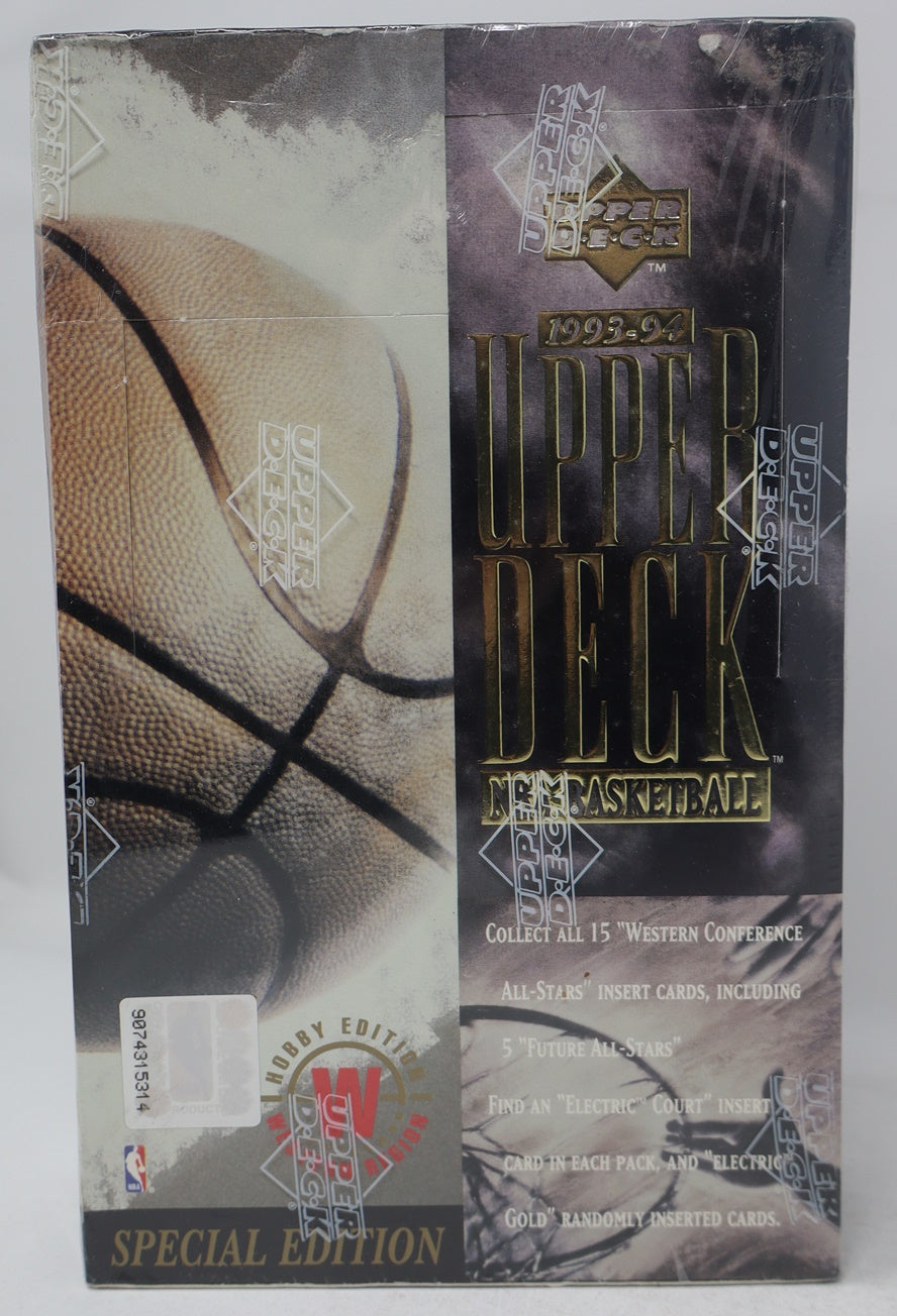 1993/94 Upper Deck Special Edition SE Basketball Box (Hobby) (West) (36/12)