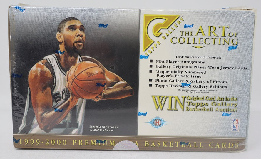 1999/00 Topps Gallery Basketball Box (Hobby) (24/6)