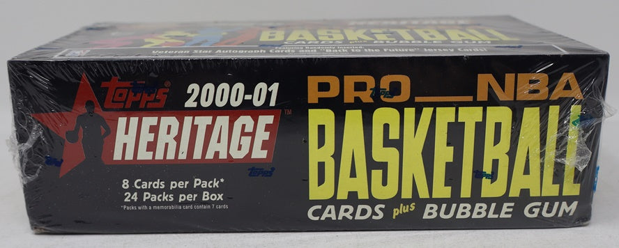 2000/01 Topps Heritage Basketball Box (Hobby) (24/8)