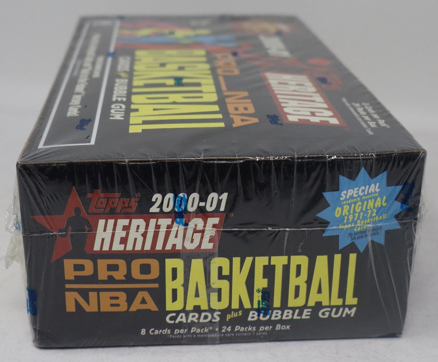 2000/01 Topps Heritage Basketball Box (Hobby) (24/8)