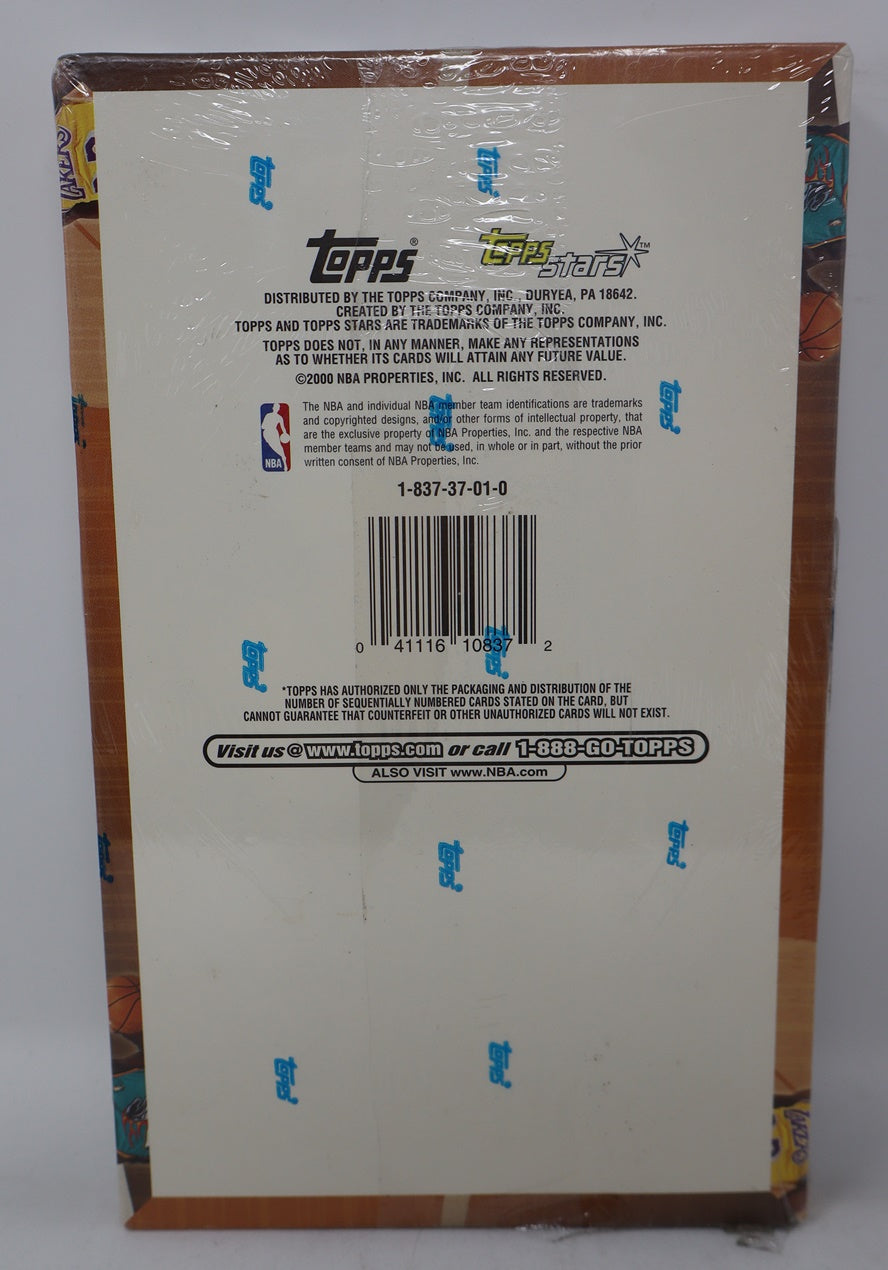 2000/01 Topps Stars Basketball Box (HTA) (24/6)