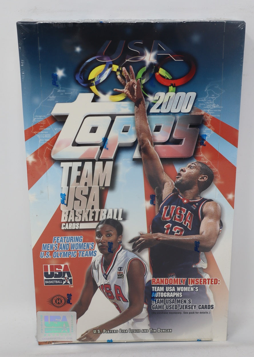 2000/01 Topps Team USA Basketball Box (Hobby) (24/8)