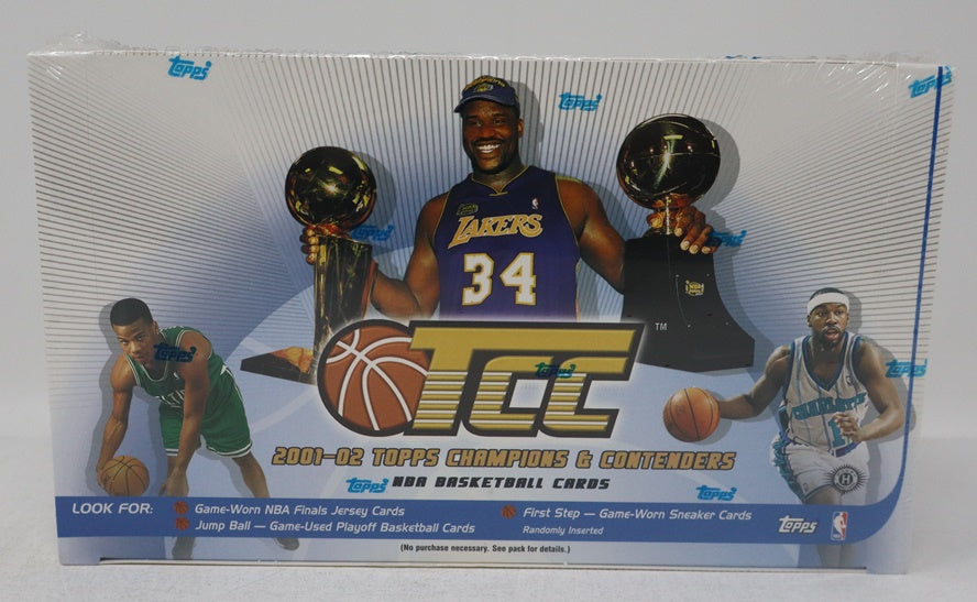 2001/02 Topps Champions & Contenders Basketball Box (Hobby) (24/6)