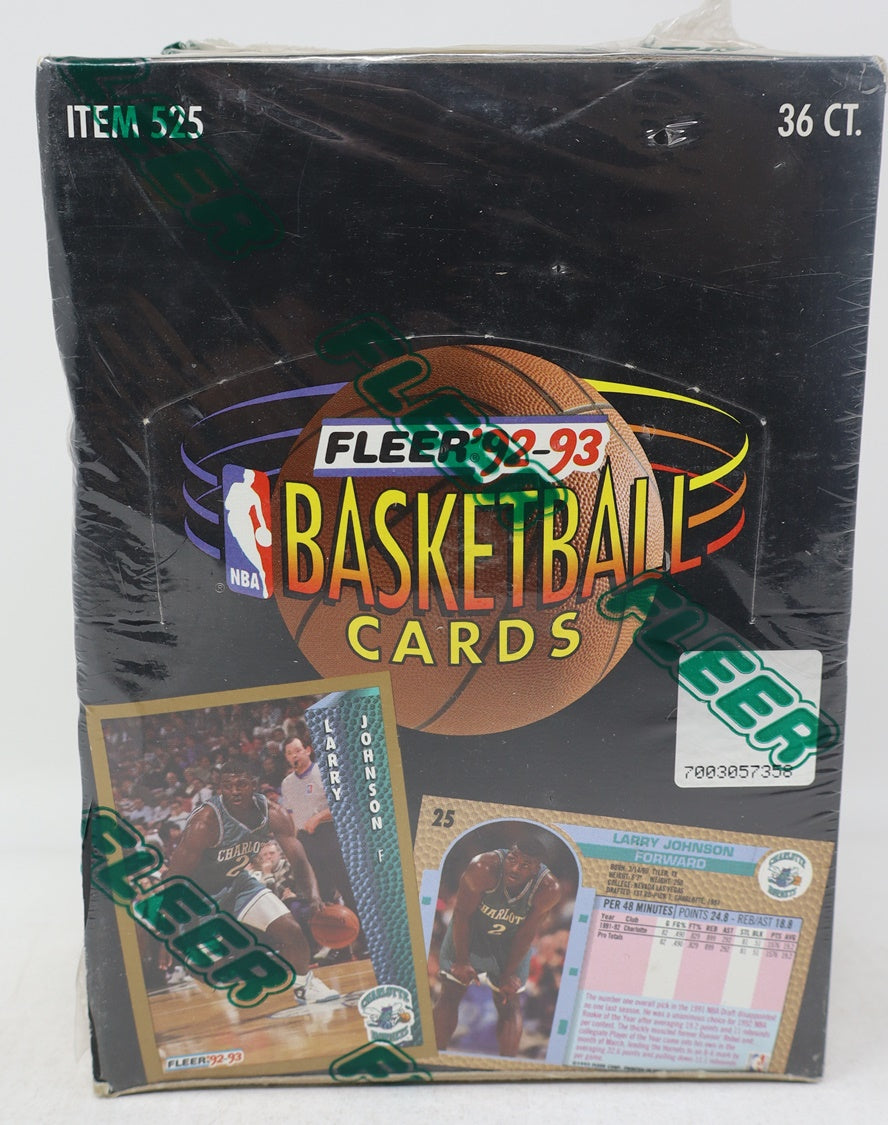 1992/93 Fleer Basketball Series 1 Box (36/17)