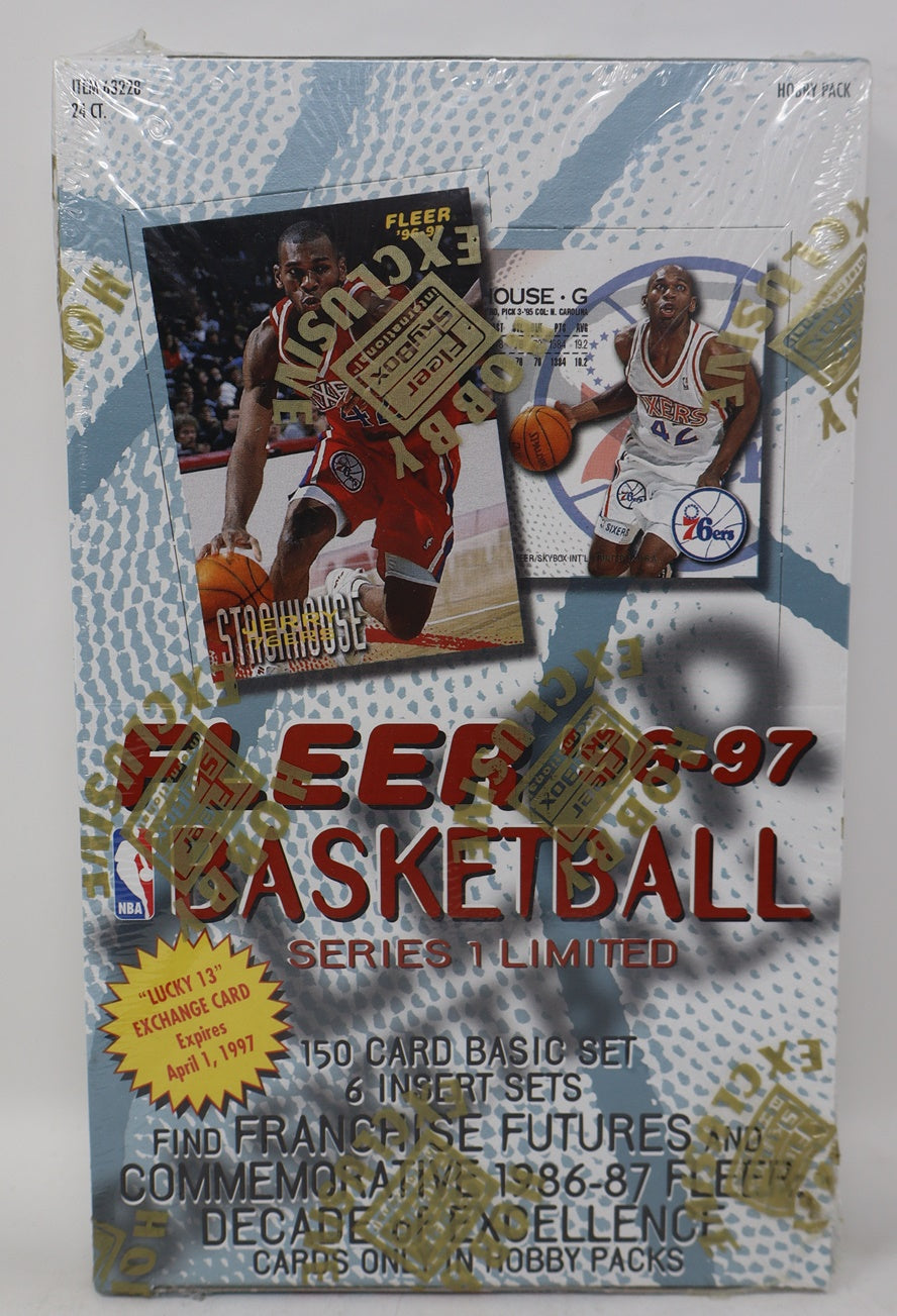 1996/97 Fleer Basketball Series 1 Box (Hobby) (24/11)