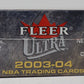2003/04 Fleer Ultra Basketball Blaster Box (6/8)