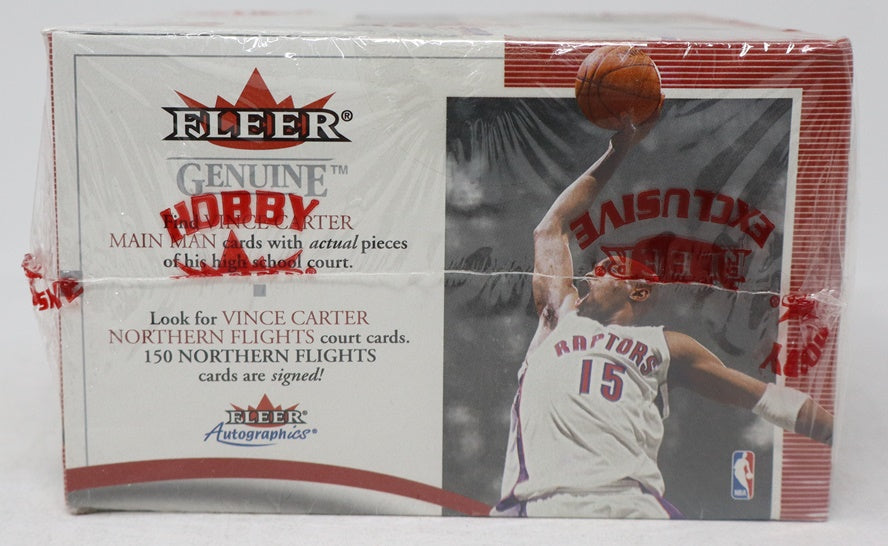 2000/01 Fleer Genuine Basketball Box (Hobby) (24/5)