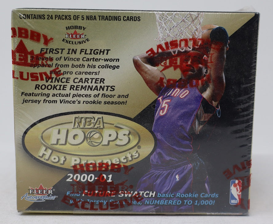 2000/01 Fleer NBA Hoops Hot Prospects Basketball Box (Hobby) (24/5)