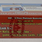 2001/02 Fleer Platinum Basketball Box (Hobby) (24/10)