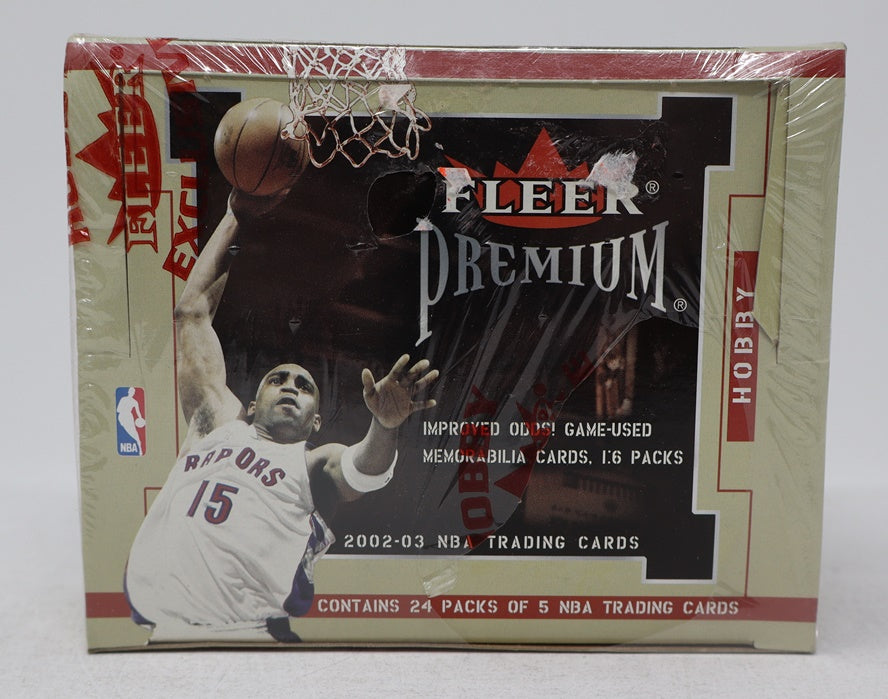 2002/03 Fleer Premium Basketball Box (Hobby)(24/5)