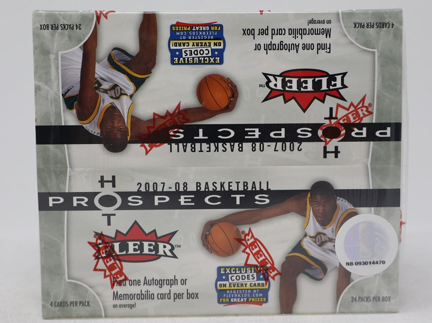 2007/08 Fleer Hot Prospects Basketball Box (Retail) (24/4)