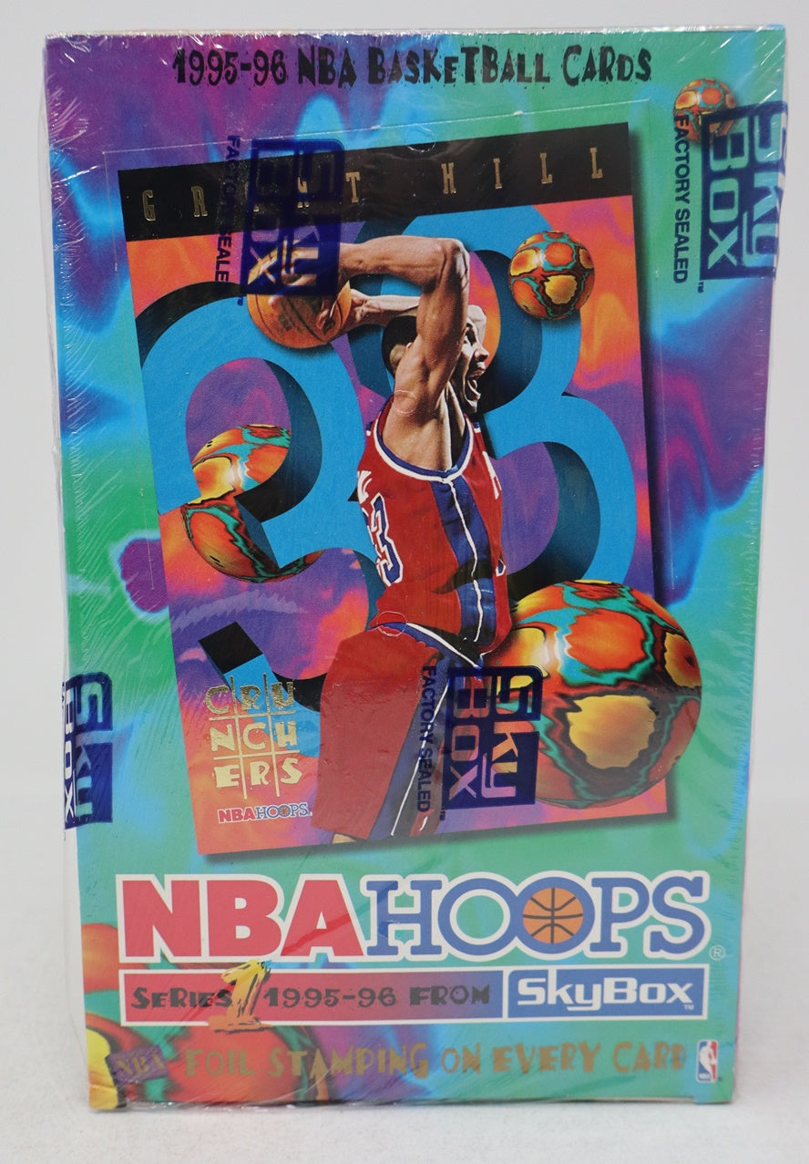 1995/96 Hoops Basketball Series 1 Box (Hobby) (36/12)