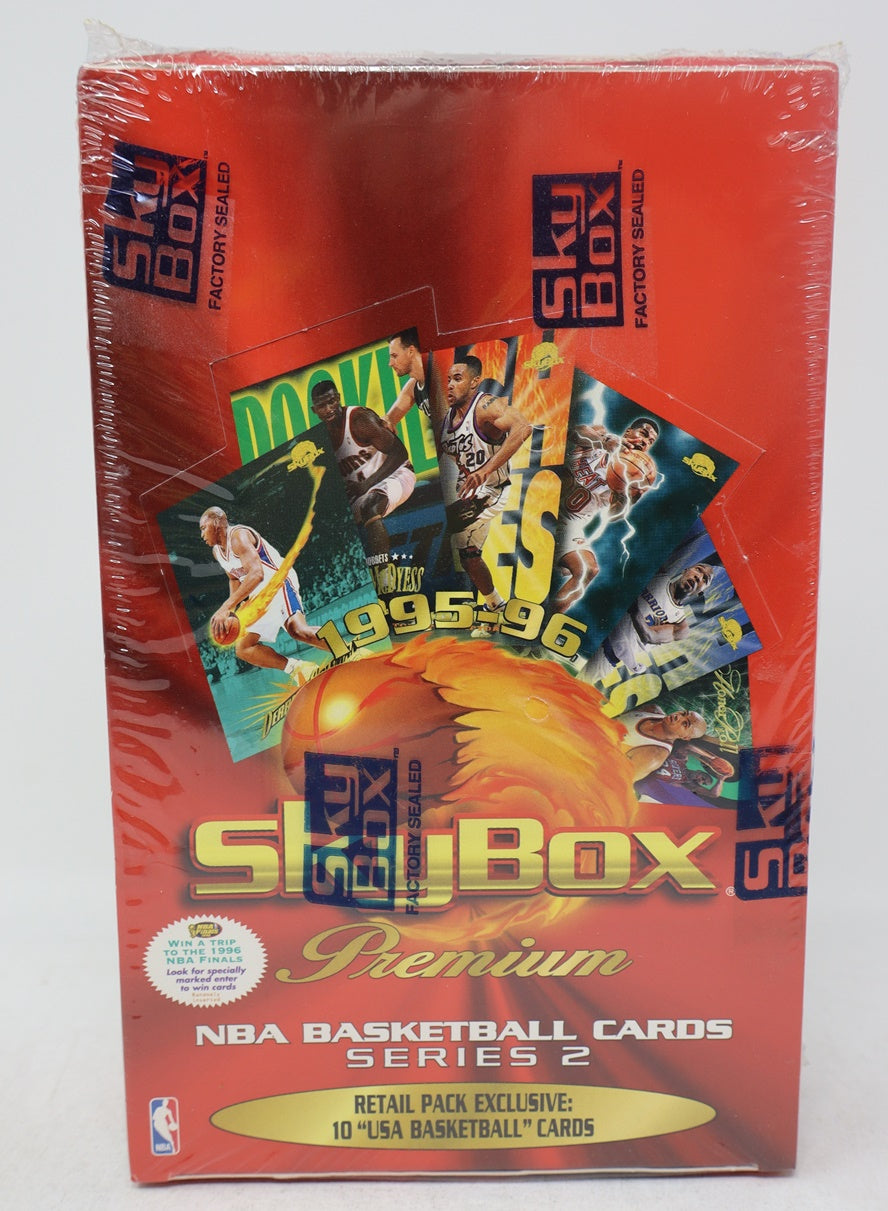 1995/96 Skybox Basketball Series 2 Box (Retail) (36/12)