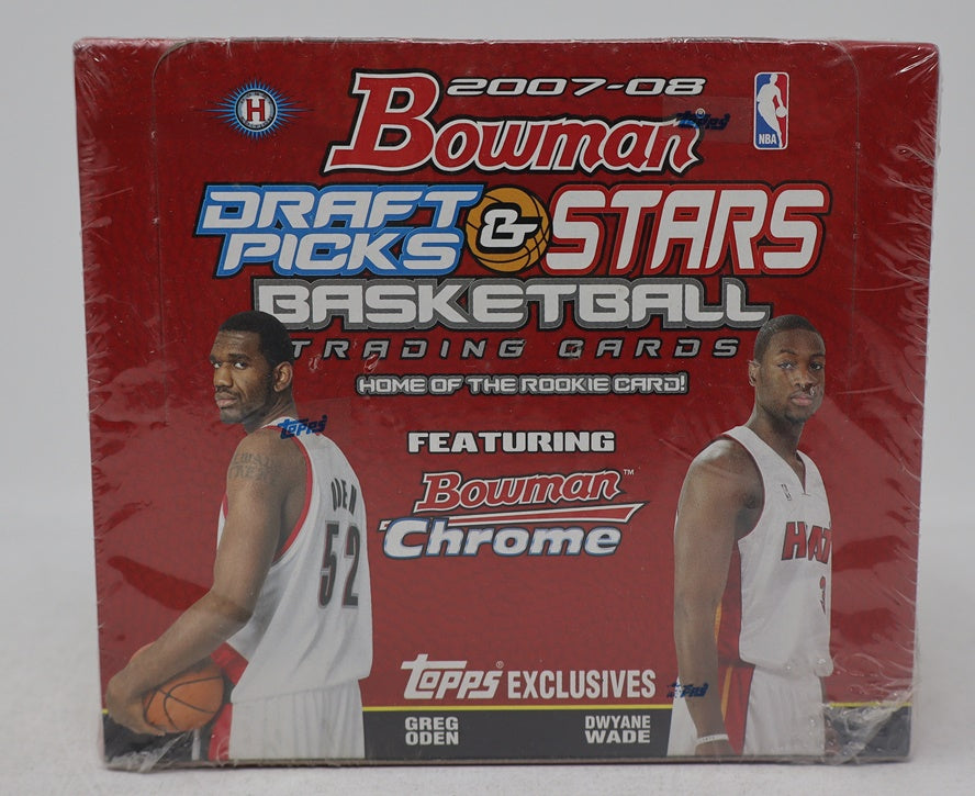 2007/08 Bowman Draft Picks & Stars Basketball Box (Hobby) (18/6)
