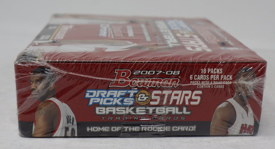 2007/08 Bowman Draft Picks & Stars Basketball Box (Hobby) (18/6)