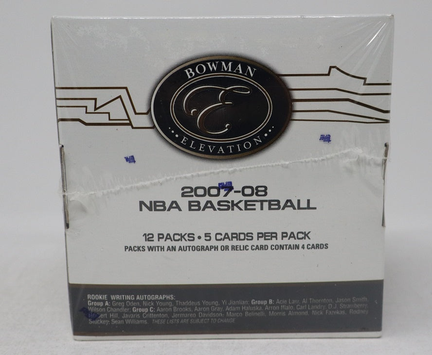 2007/08 Bowman Elevation Basketball Box (Hobby) (12/5)