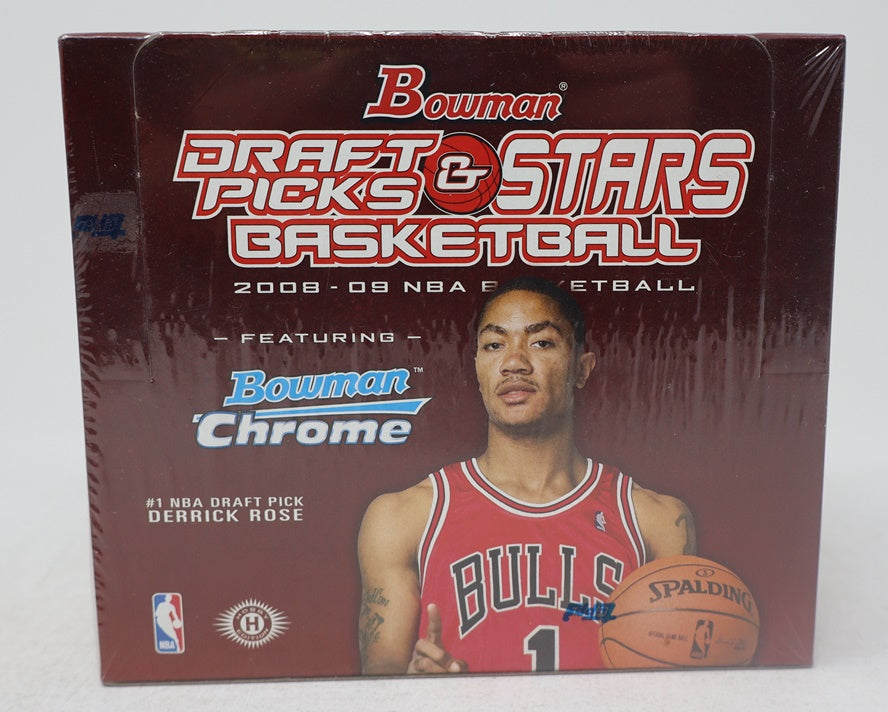 2008/09 Bowman Draft Picks & Stars Basketball Box (Hobby) (18/6)