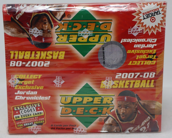 SP、UPPER DECK ゲームジャージ、NBA 2007/08 Upper Deck Basketball Jumbo Box (Retail) (Target