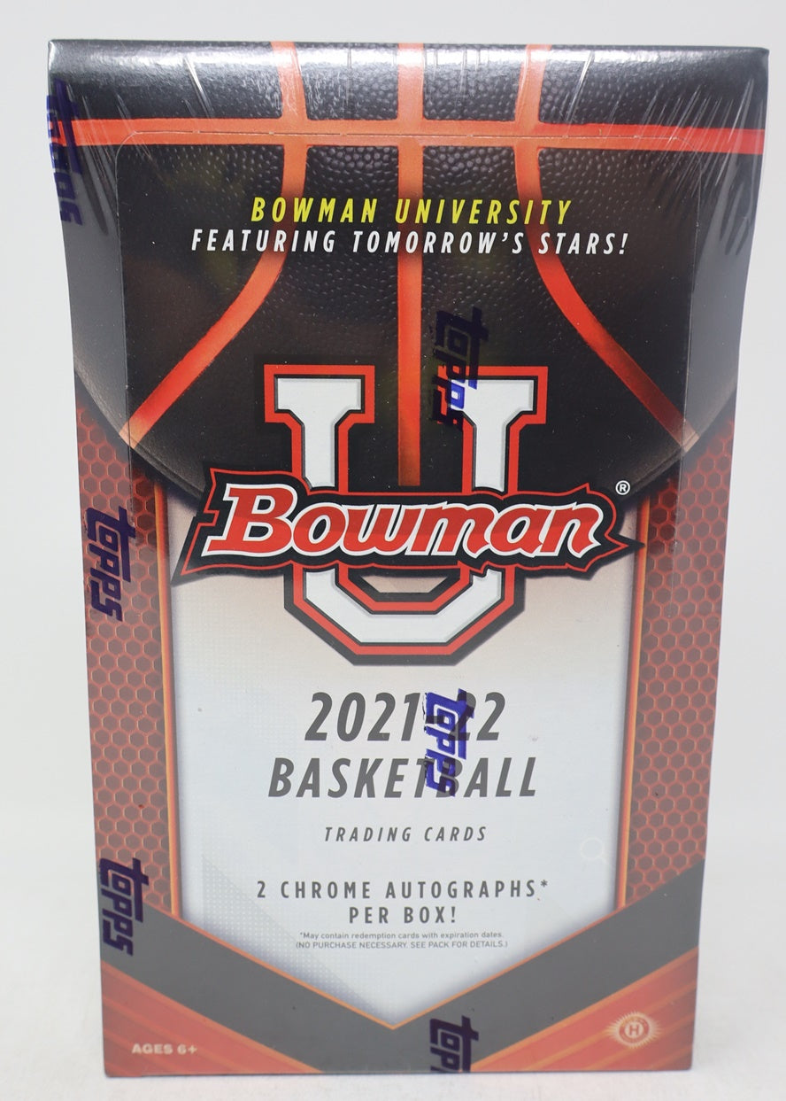 2021/22 Bowman University Basketball Box (Hobby) (24/4)