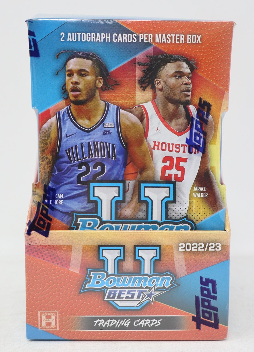 2022/23 Bowman Best University Basketball Box (Hobby) (2/6/5)