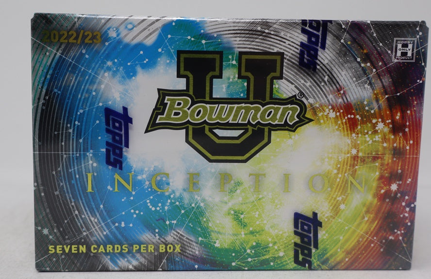 2022/23 Bowman University Inception Basketball Box (Hobby) (7 cards)