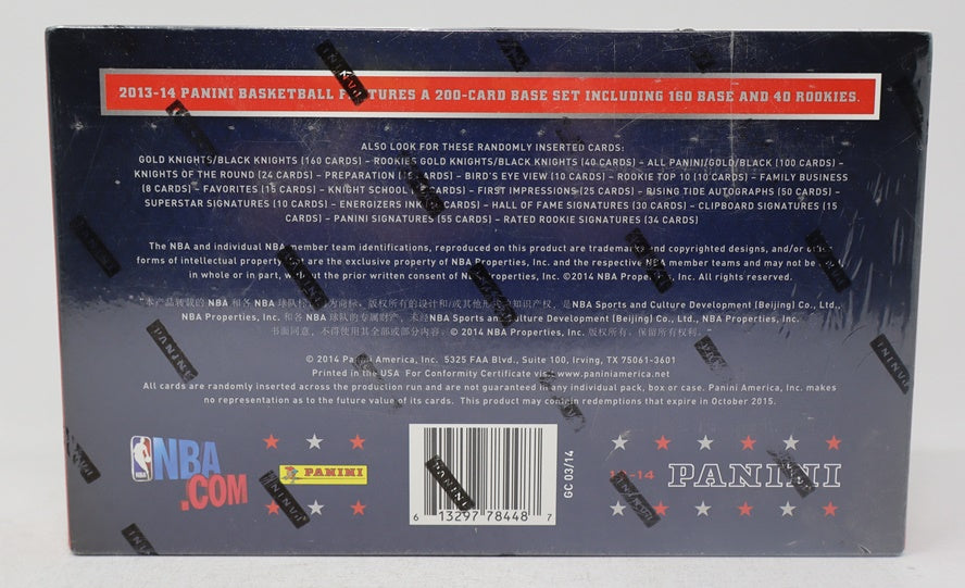 2013/14 Panini Basketball Box (Hobby) (24/10)