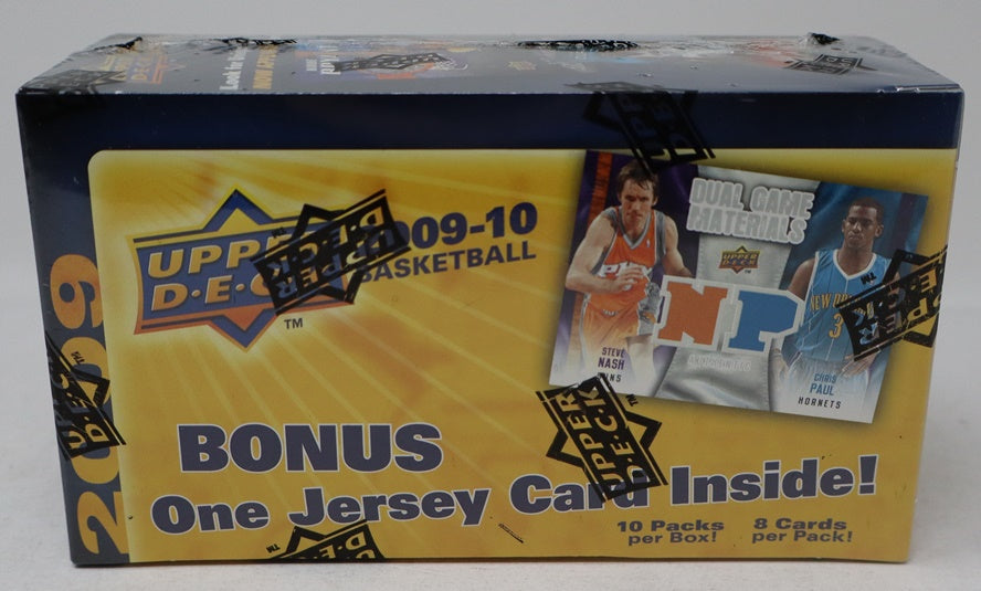 2009/10 Upper Deck Basketball Blaster Box (10/8)