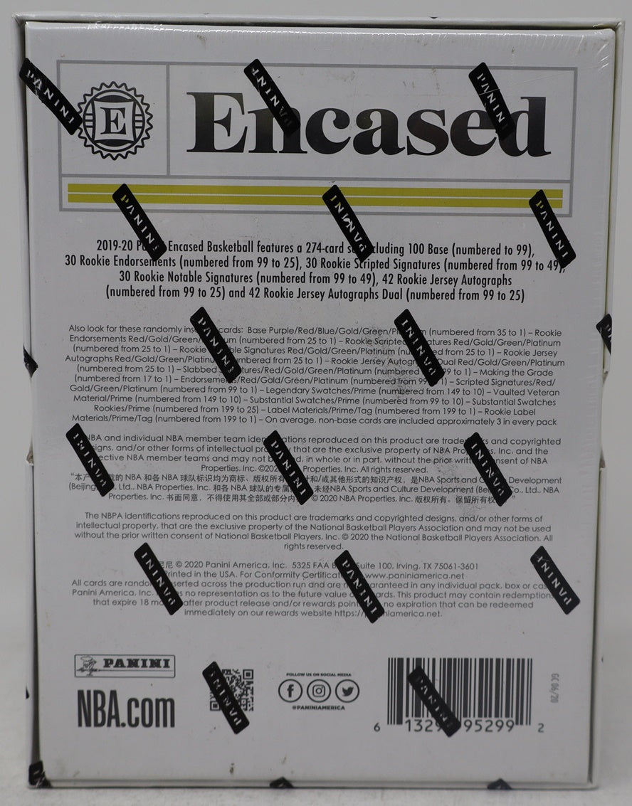 2019/20 Panini Encased Basketball Box (Hobby) (5)