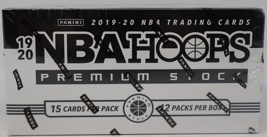 2019/20 Panini Hoops Premium Stock Basketball Cello Box (12/15)
