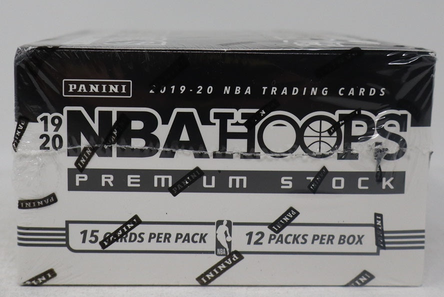 2019/20 Panini Hoops Premium Stock Basketball Cello Box (12/15)