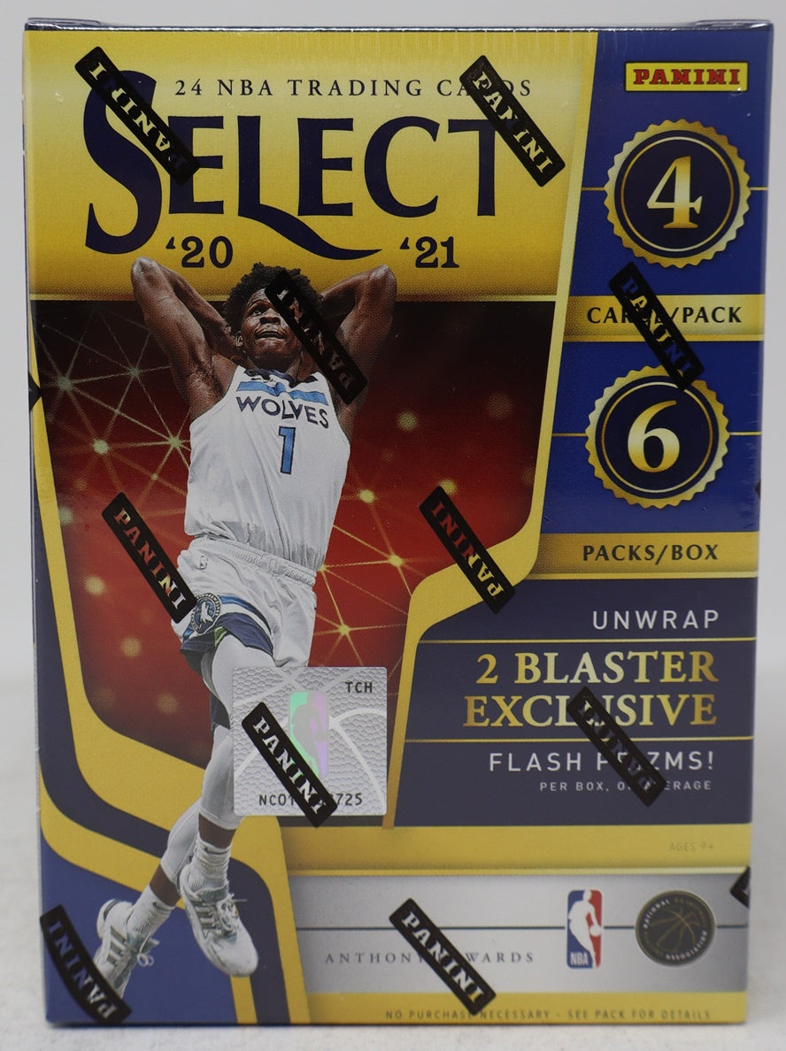 2020/21 Panini Select Basketball Blaster Box (6/4)