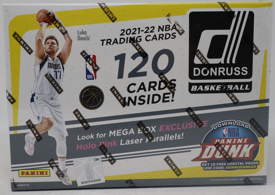 2021/22 Panini Donruss Basketball Mega Box (20/6)