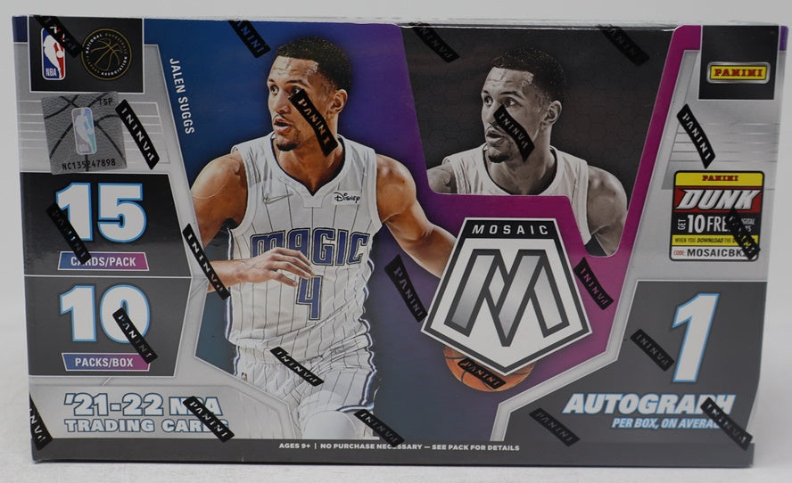 2021/22 Panini Mosaic Basketball Box (Hobby) (10/15)