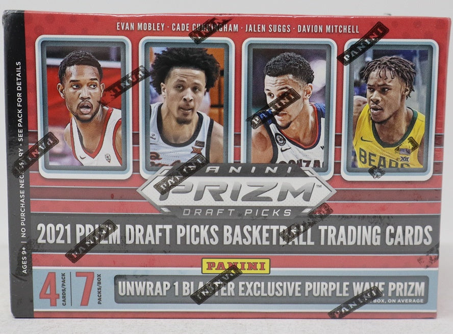 2021/22 Panini Prizm Draft Picks Basketball Blaster Box (7/4)