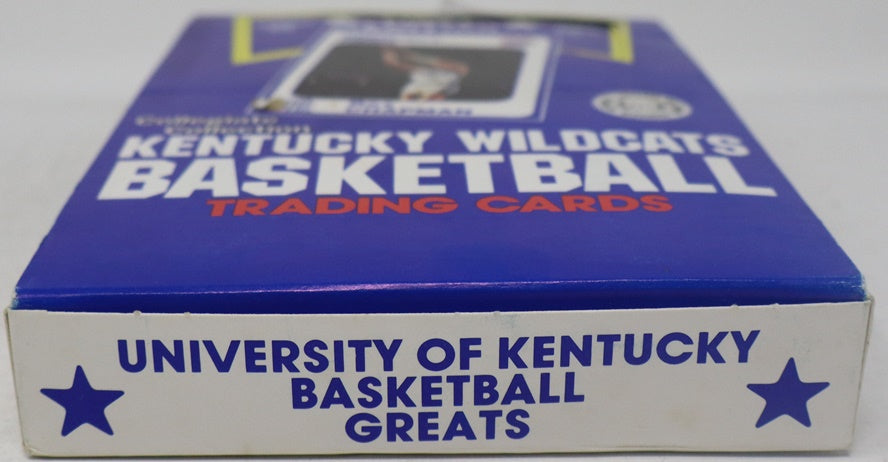 1989 Collegiate Collection Kentucky Wildcats Basketball Unopened First Edition Box (36/8)