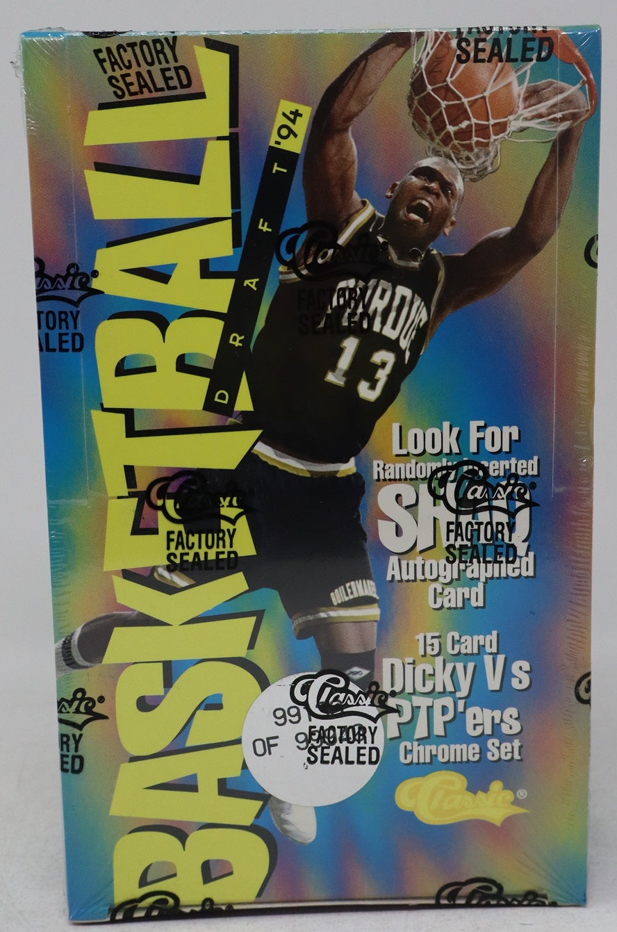 1994/95 Classic Draft Picks Basketball Box (36/10)