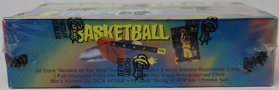 1994/95 Classic Draft Picks Basketball Box (36/10)